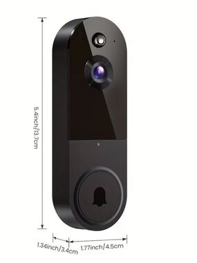 (11) - Wireless Smart Doorbell Camera w/ Night Vision & 2-Way Audio